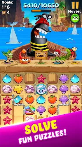 Best Fiends - 3-Gewinnt-Puzzle Screenshot 2