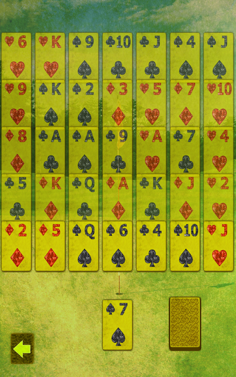 Golf(Solitaire) Скриншот 1