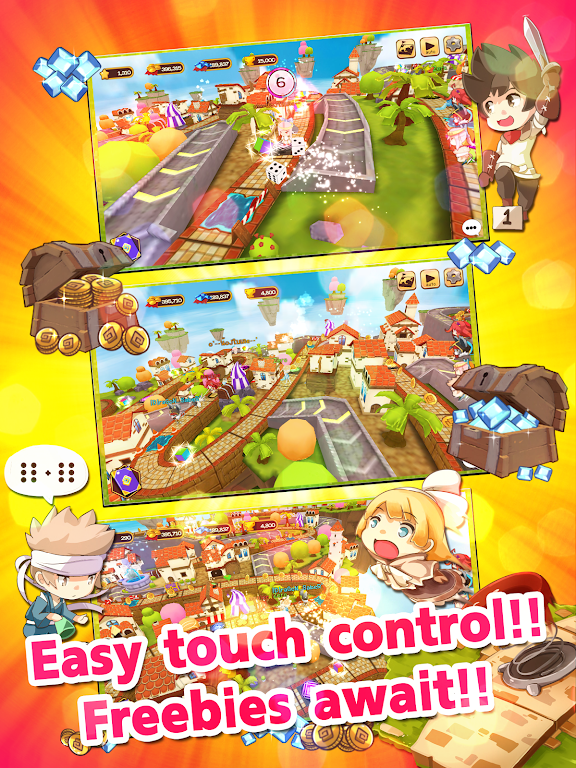 Dice Legend: Snake and Ladder ဖန်သားပြင်ဓာတ်ပုံ 1