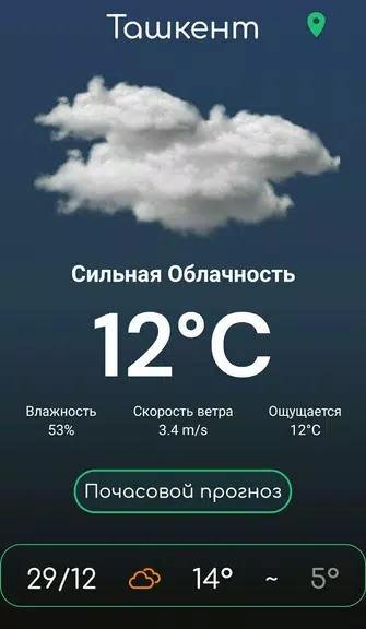Погода Узбекистана Captura de pantalla 1