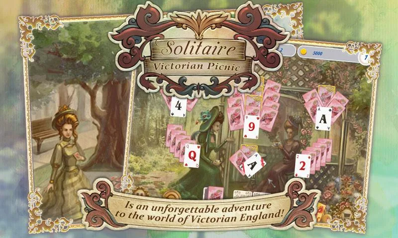 Victorian Picnic Free HD Schermafbeelding 0