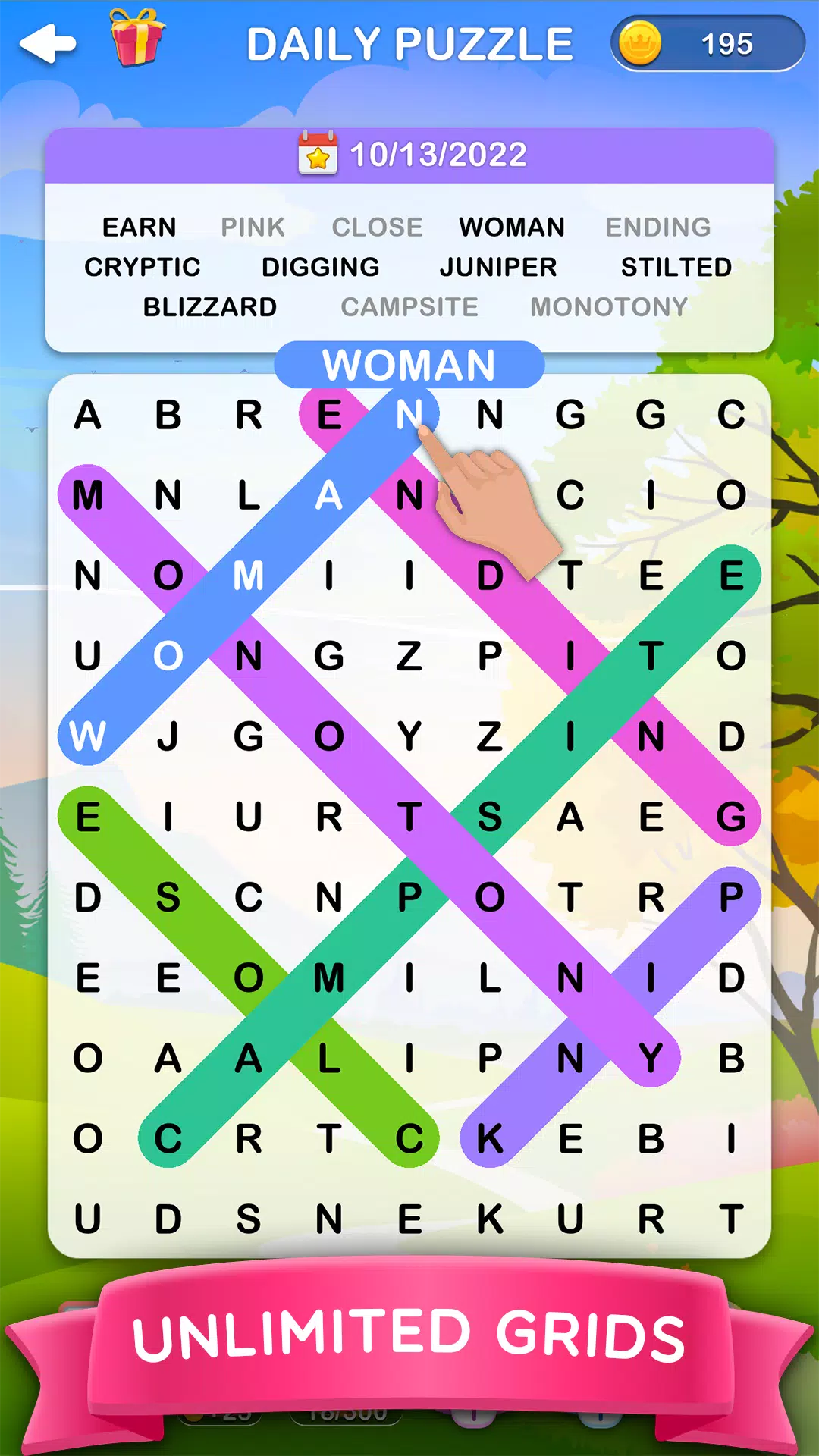 Word Search 2 Schermafbeelding 2