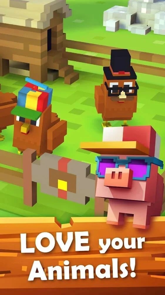 Blocky Farm ภาพหน้าจอ 1