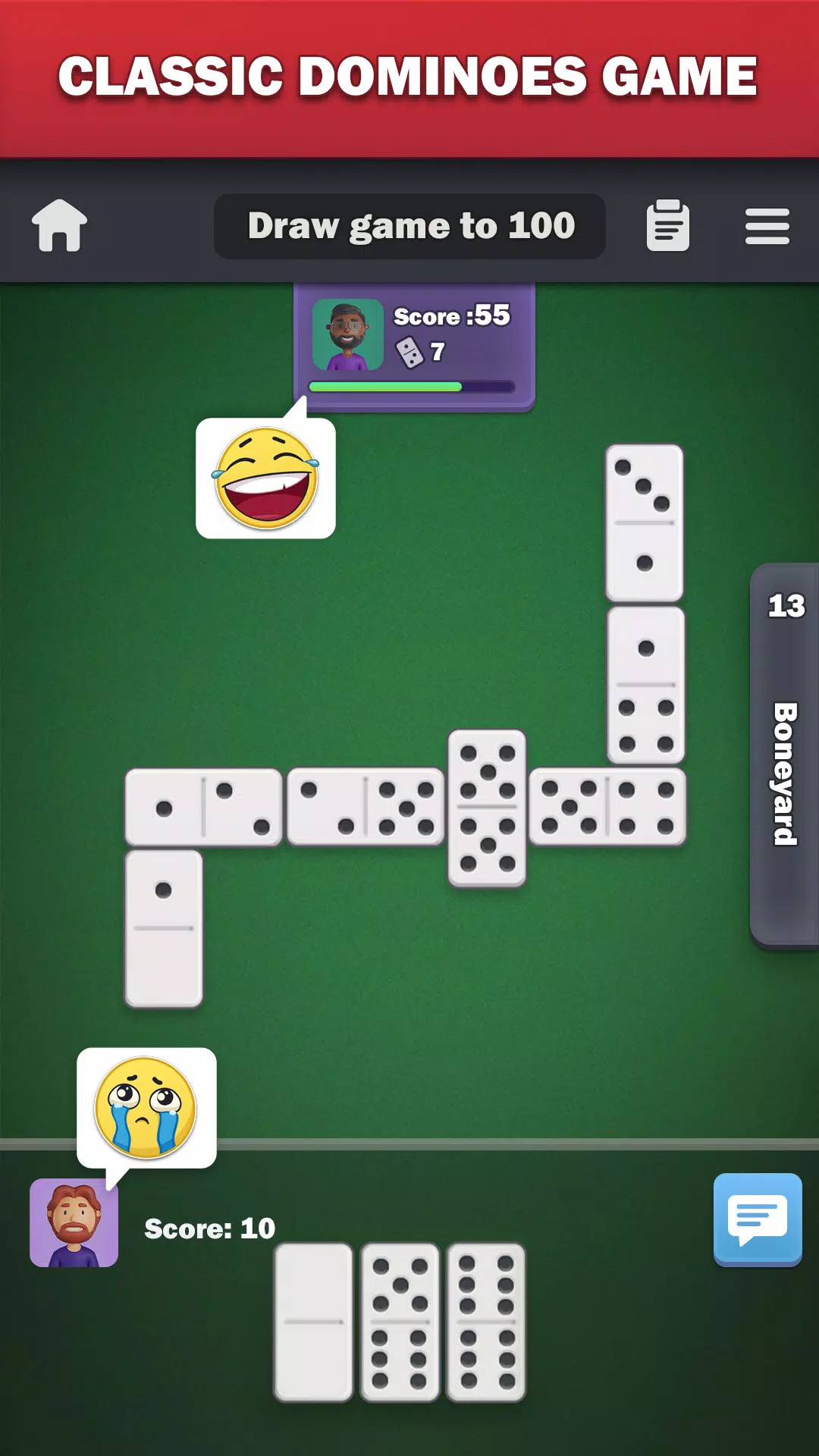 Dominoes online - play Domino! Ảnh chụp màn hình 0