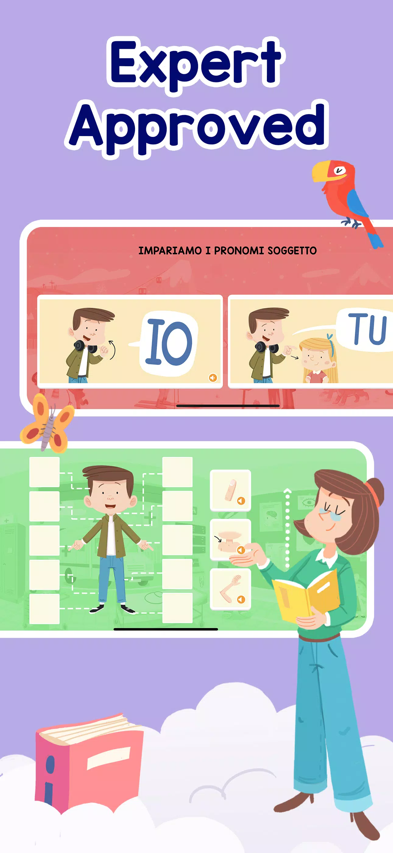 LANGUAKIDS: Italian for kids Captura de pantalla 3