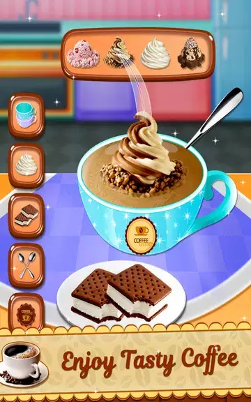 My Cafe - Coffee Maker Game Tangkapan skrin 3