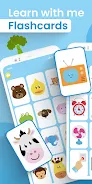 First Baby Words Learning Game Скриншот 1