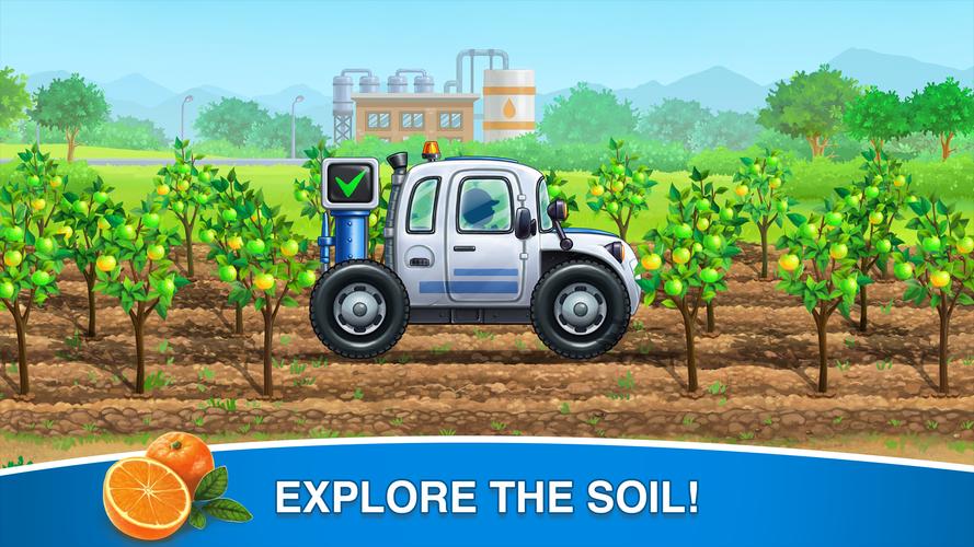 Schermata Farm kids games my Farming car 2