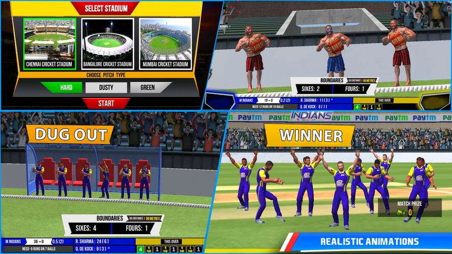 Indian Cricket Premiere League ဖန်သားပြင်ဓာတ်ပုံ 3