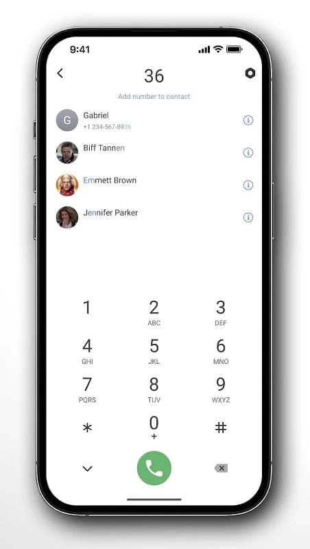 Right Dialer ภาพหน้าจอ 0
