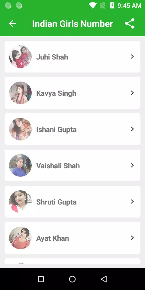 Girls Phone Number for Chat Captura de pantalla 0