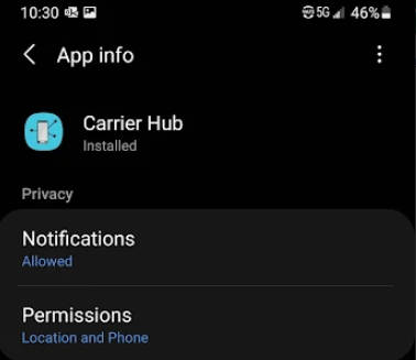 Carrier Hub Ảnh chụp màn hình 0