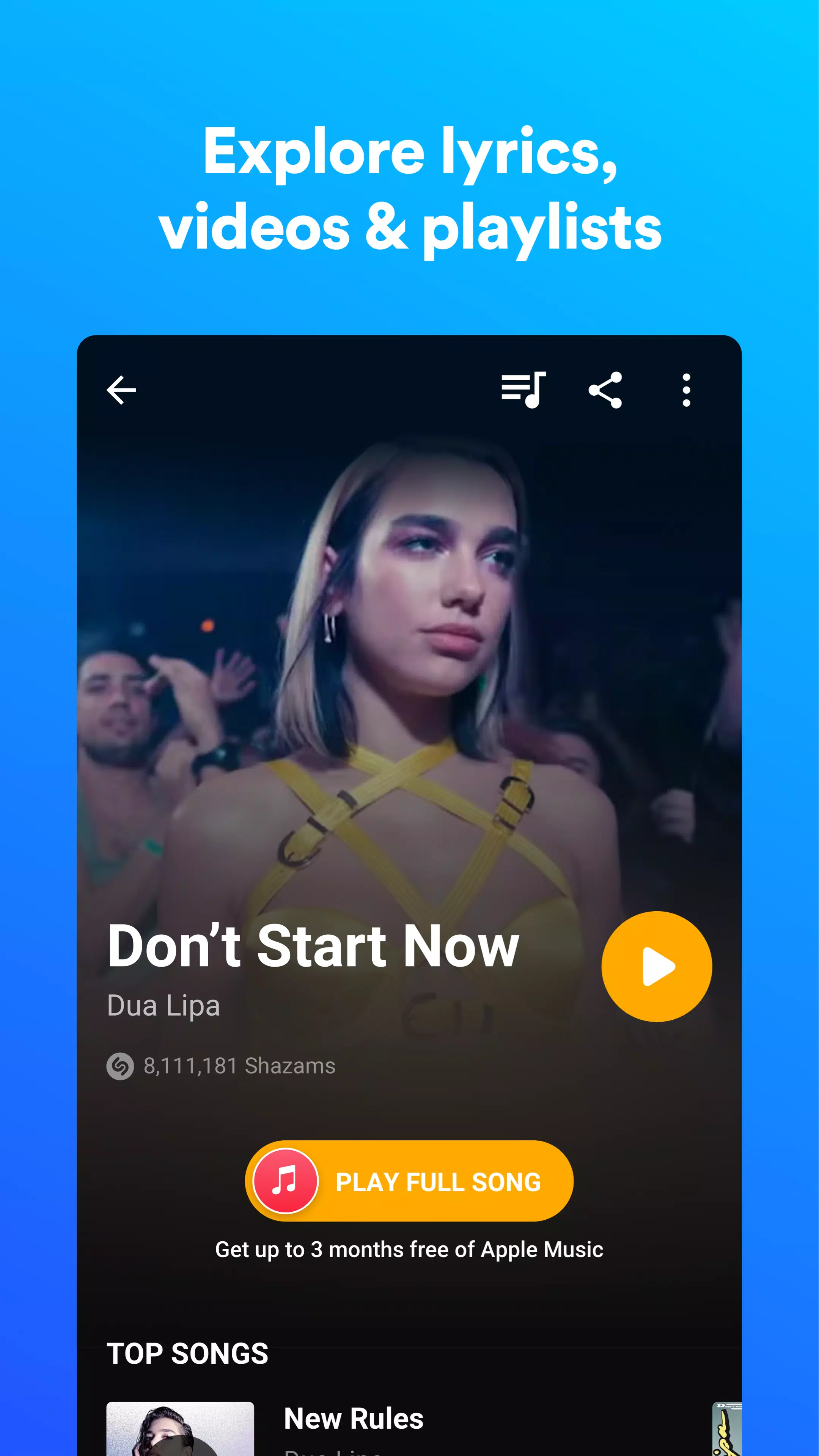 Shazam Zrzut ekranu 2