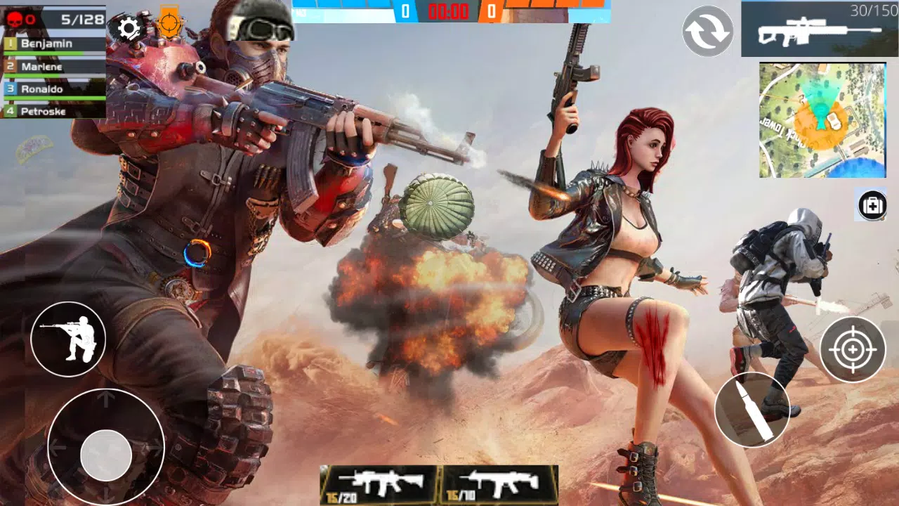 Offline Clash Squad Shooter 3D ภาพหน้าจอ 2