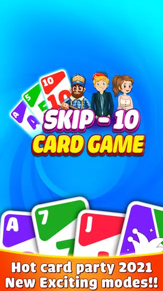 Skip 10 - Card Game Captura de pantalla 2