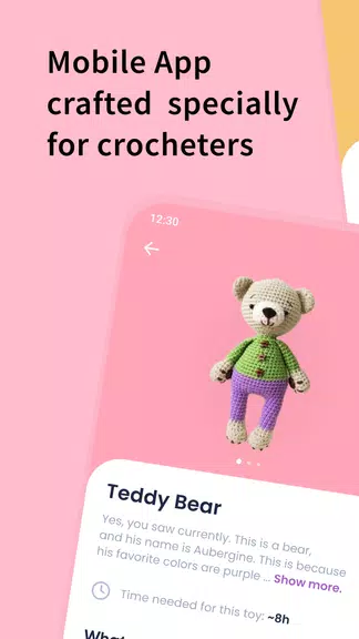 Crochet row counter & patterns Screenshot 0