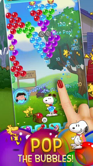 Bubble Shooter - Snoopy POP! Captura de pantalla 0