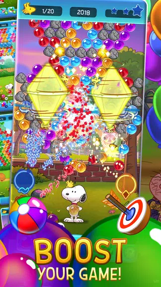 Bubble Shooter - Snoopy POP! Captura de pantalla 3