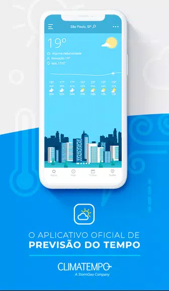 Climatempo - Clima e Previsão Ảnh chụp màn hình 0