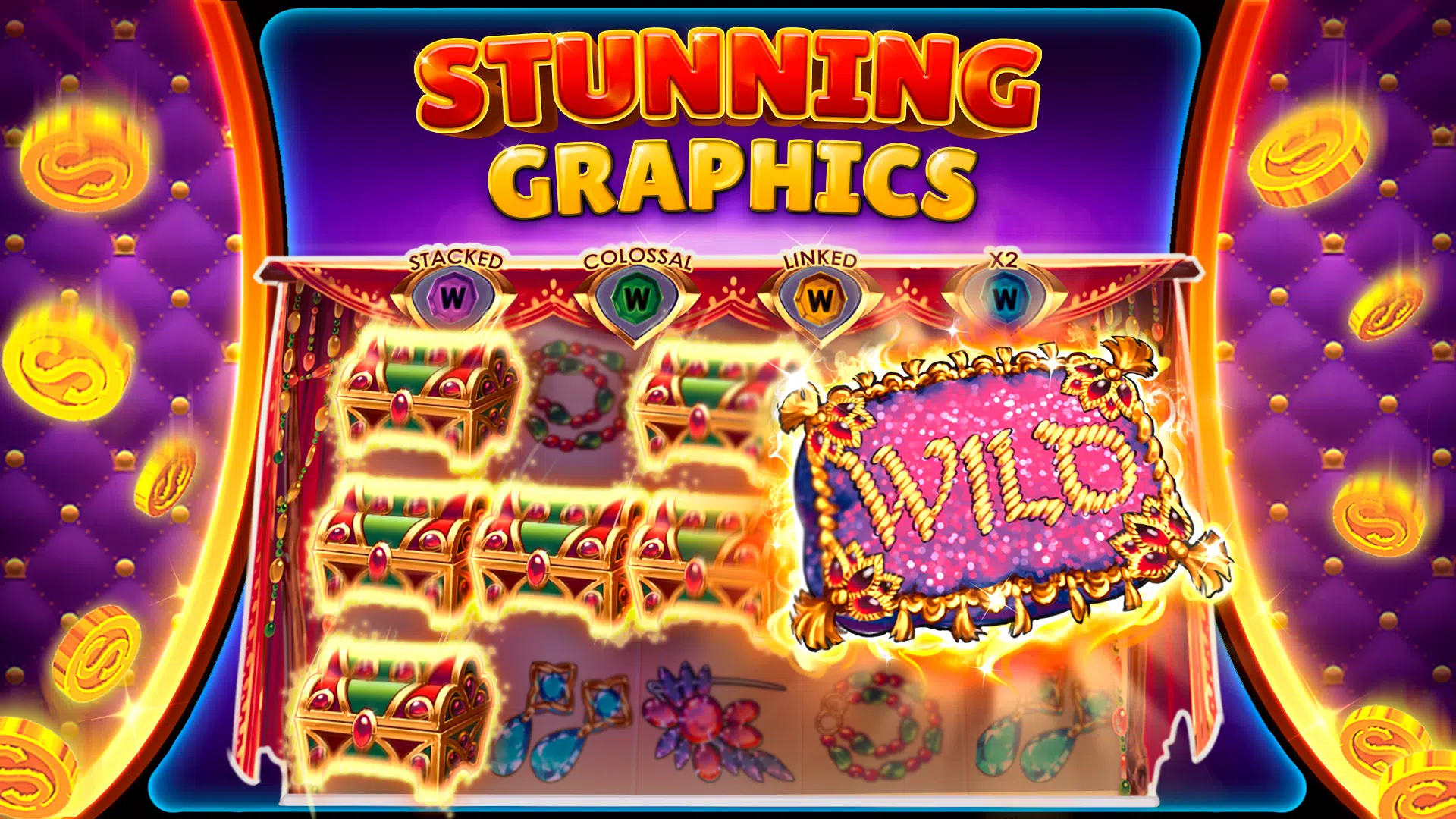 Slots UP - casino games 2024 ဖန်သားပြင်ဓာတ်ပုံ 2