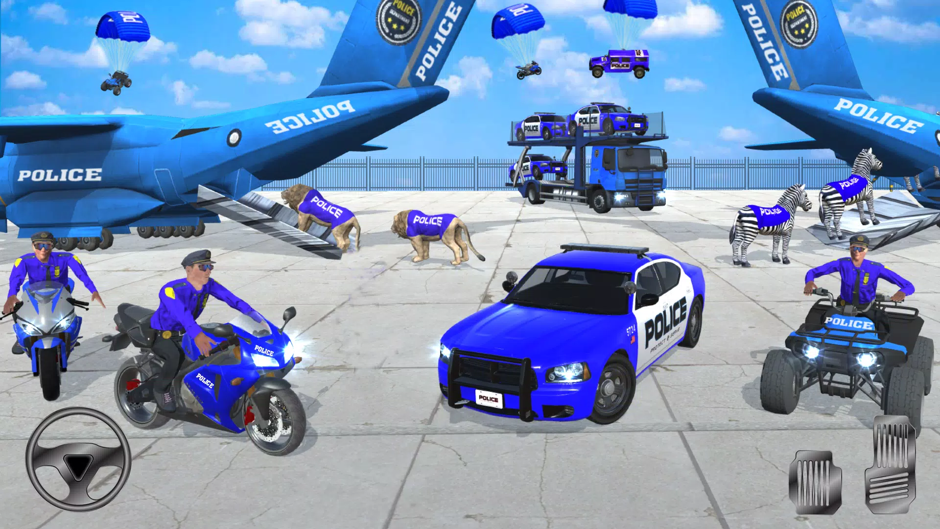 Crazy Car Transport Truck Game Screenshot 2