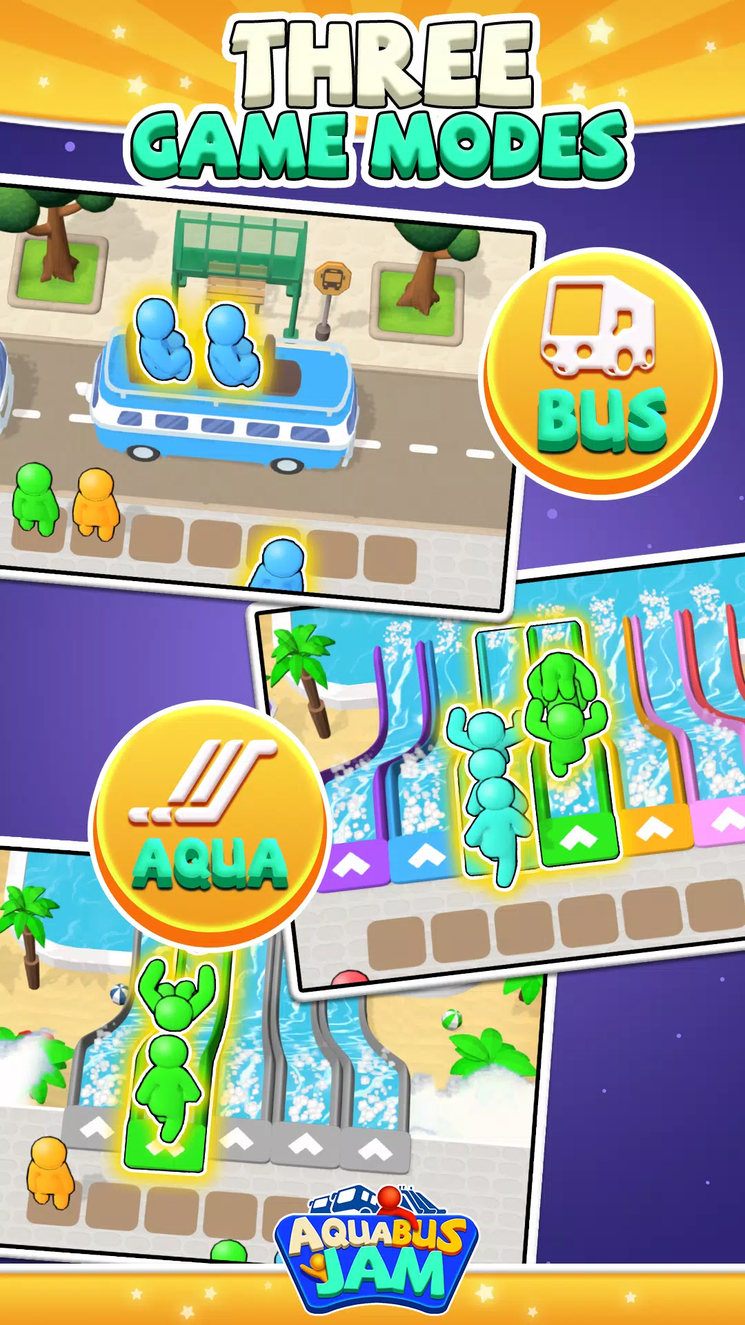 Aqua Bus Jam Ảnh chụp màn hình 3