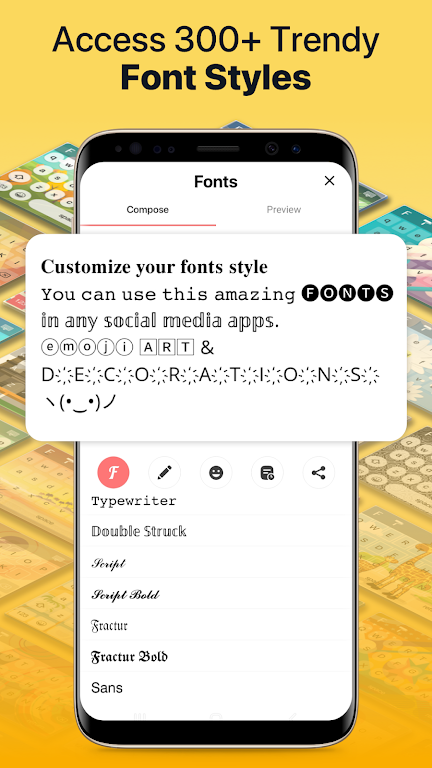 Font Changer Keyboard App Screenshot 1