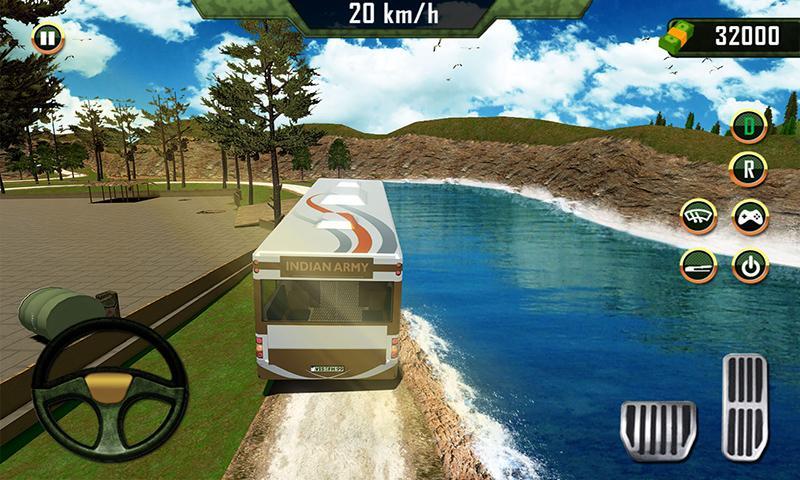 Army Bus Driving Simulator スクリーンショット 1