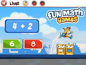 Math Games for kids: addition Captura de tela 0