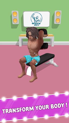 Idle Workout Fitness: Gym Life Capture d'écran 1