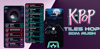 Tiles Hop: KPOP EDM Rush ภาพหน้าจอ 1