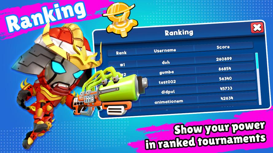 Gaxos: Brawl Bots スクリーンショット 2