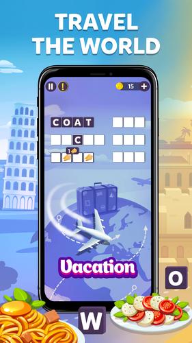 Wordelicious - Fun Word Puzzle Captura de tela 0