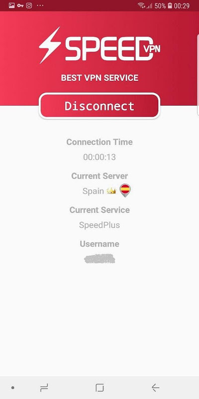 SpeedVPN Iran Schermafbeelding 2