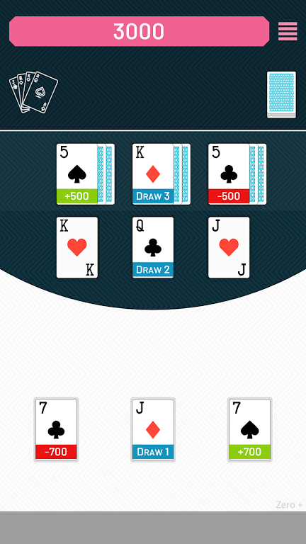 9-Draw: Poker Solitaire Puzzle Ảnh chụp màn hình 1