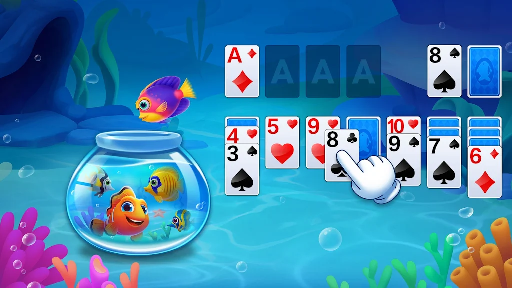 Solitaire Fish 2024 Schermafbeelding 1