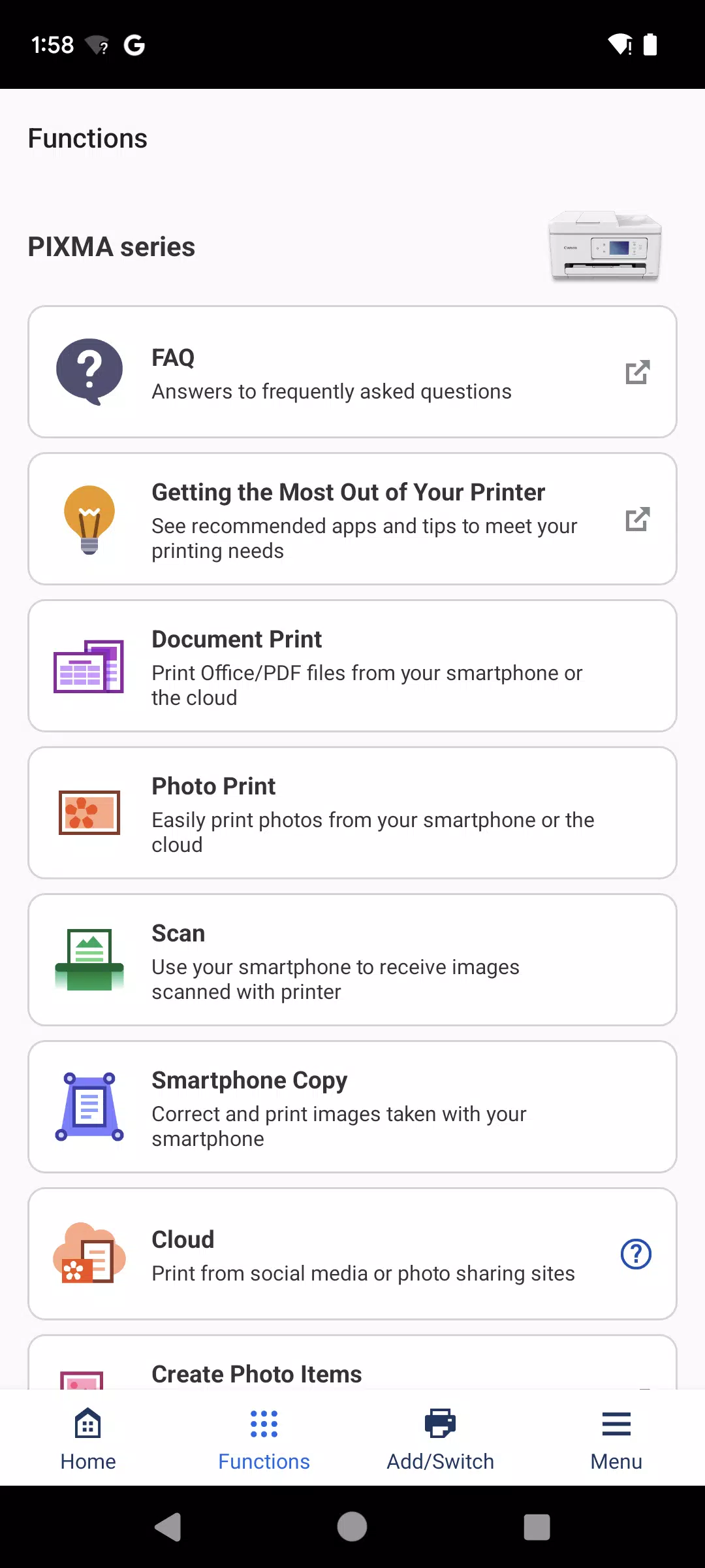 Canon PRINT應用截圖第2張