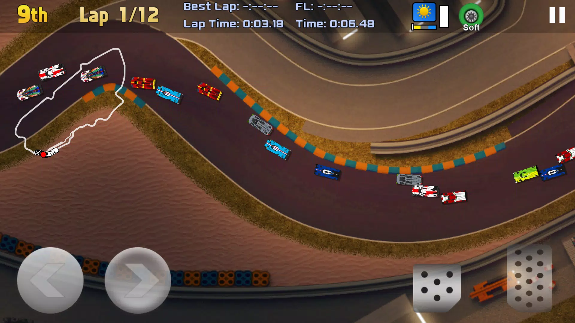 Ultimate Racing 2D 2! スクリーンショット 1