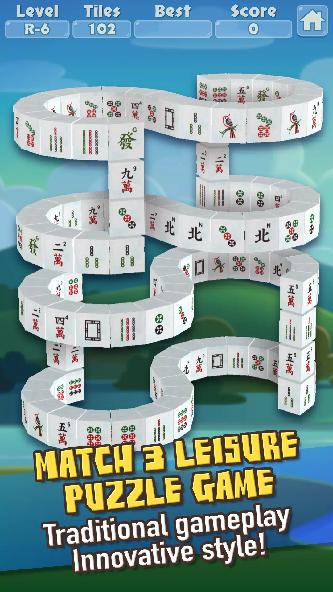 3D Mahjong Triple Tile Match スクリーンショット 0