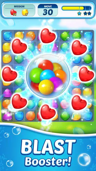 Water Splash - Cool Match 3 Ảnh chụp màn hình 1