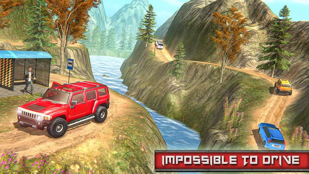 Offroad City Taxi Game Offline স্ক্রিনশট 2