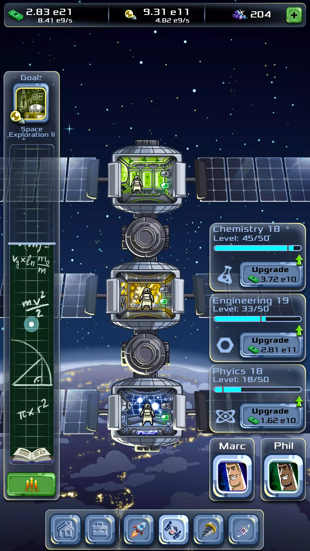 Idle Space Company Screenshot 2