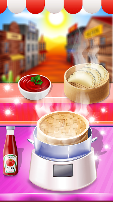 Chinese food games Girls Games Captura de tela 1