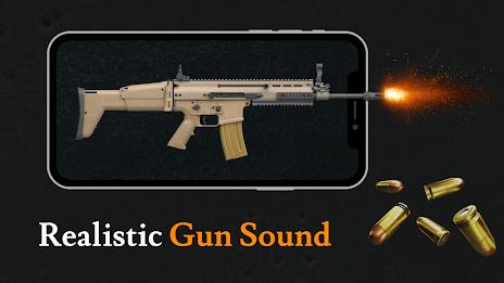 Gun Shot Sounds: Gun Simulator স্ক্রিনশট 1