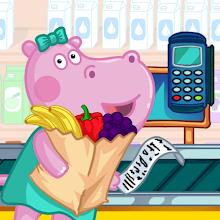 Hippo: Supermarket cashier