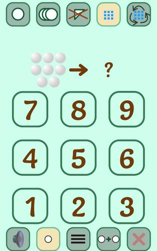 Addition and digits for kids Captura de tela 1