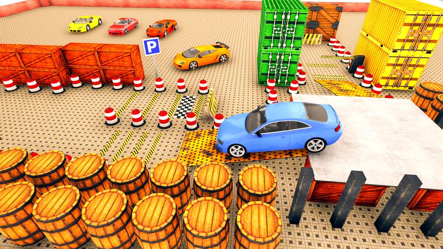 Modern Car Parking Game 3D Captura de pantalla 1