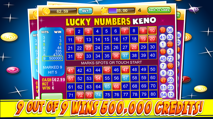 Las Vegas Keno Numbers Free স্ক্রিনশট 2