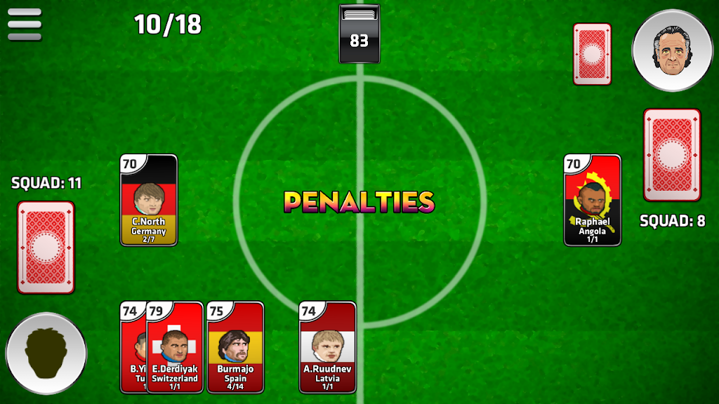 Head Soccer Cards ภาพหน้าจอ 2