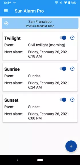 Sun Alarm應用截圖第0張